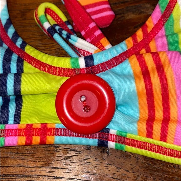 👙Submarine Boy Cut Multi Stripe & Halter bikini - Picture 8 of 8